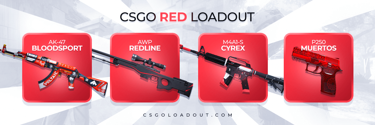 CSGO + Red for CSGO | CSGOLoadout.com
