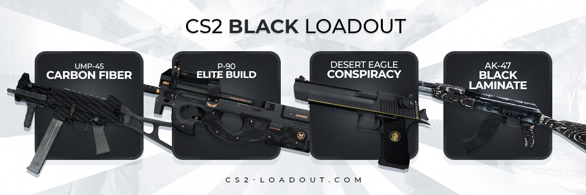 black cs2 skin loadout