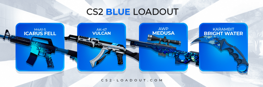 blue cs2 skin loadout