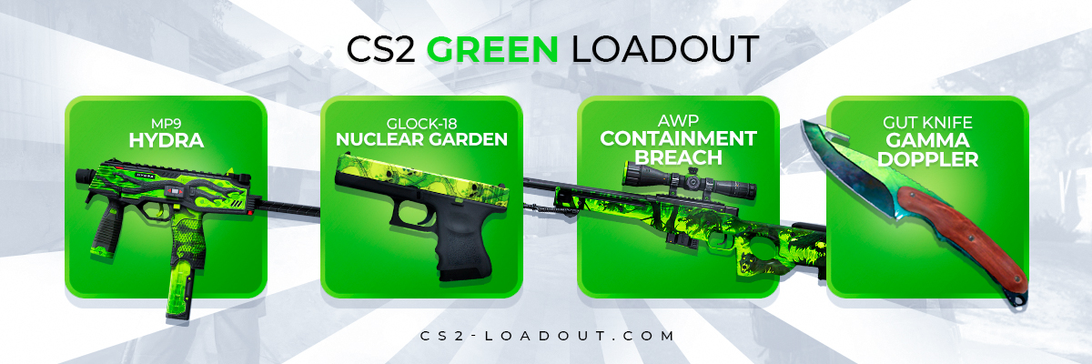 green cs2 skin loadout